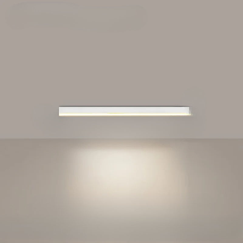 Plafonnier LED design scandinave en aluminium, blanc chaud, à intensité variable, pour salon et chambre, style moderne et élégant | Sansoti