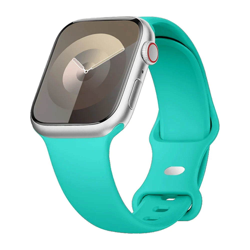 Bracelet de montre en silicone résistant à l’eau, bracelet de sport flexible 38-49 mm pour smartwatch, bracelet de poignet remplaçable et réglable | Sansoti