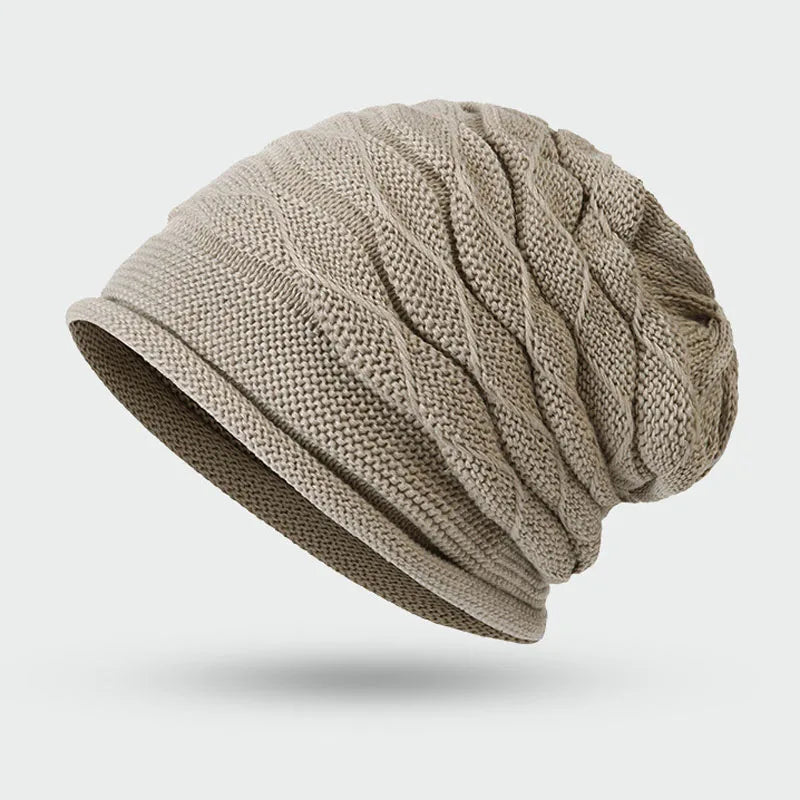 Unisex slouchy beanie muts, winter, zacht, stretch, gebreide muts, outdoor, casual, warme mutsen