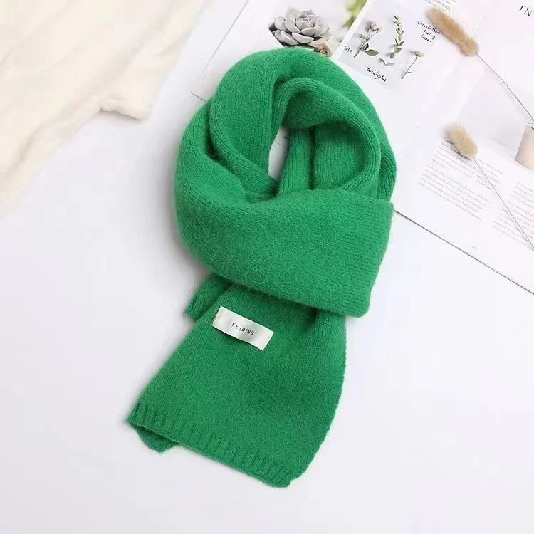Soft Cashmere-Look Scarf for Women - Winter-Warm Fashion Accessory in 9 Colors - 170x21cm Wrap Styles | Sansoti