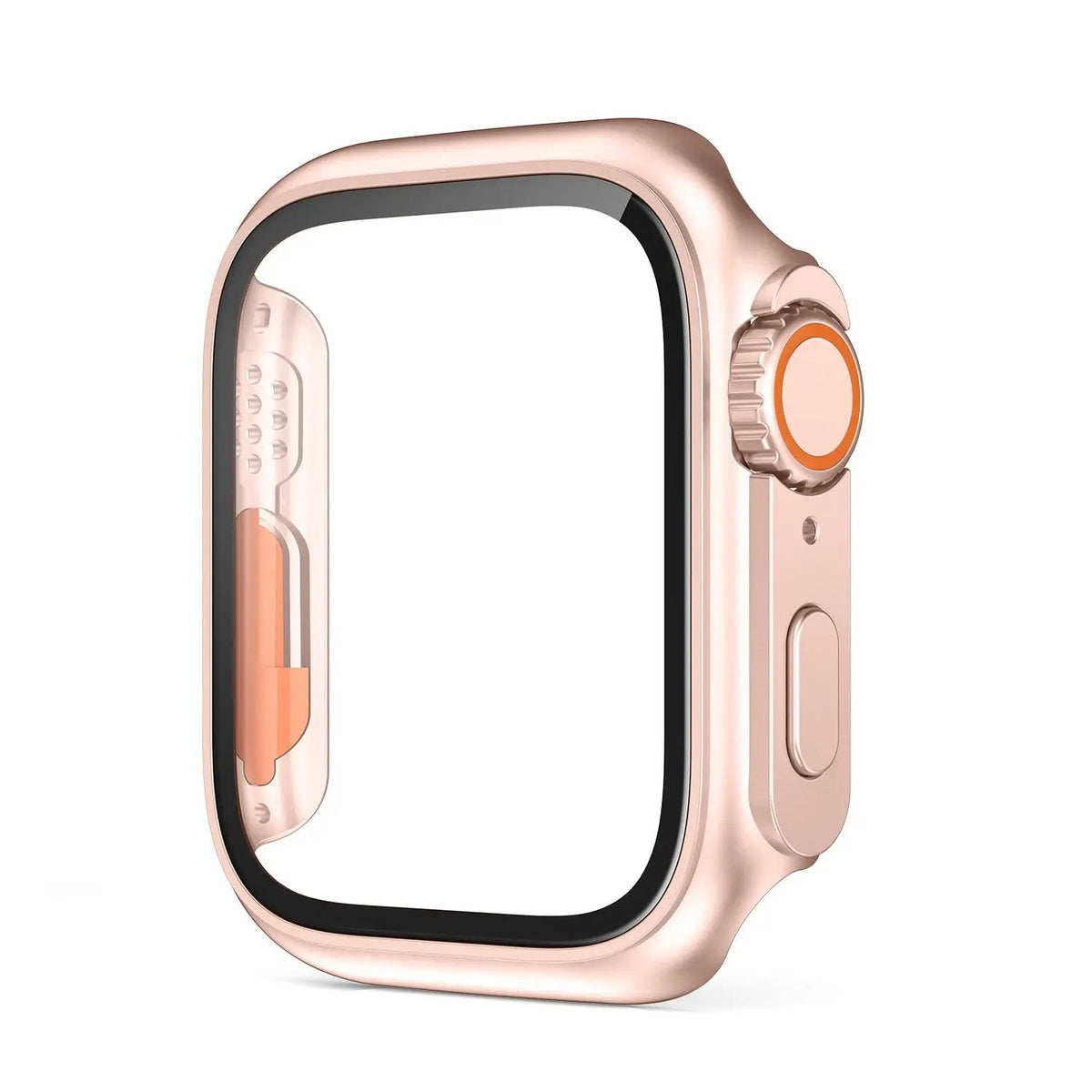 Schutzhülle aus gehärtetem Glas für Smartwatch 41-45 mm Displayschutz Kratzfestes Zubehör | Sansoti