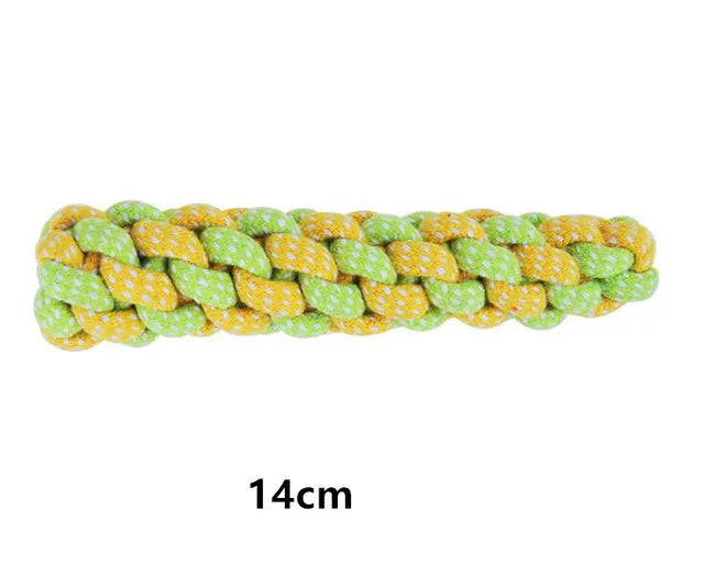 Jouet interactif pour chien en coton avec corde à tirer, soin des dents, pour grands et petits chiens, jouet à mâcher durable | Sansoti
