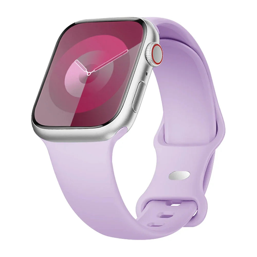 Bracelet de montre en silicone résistant à l’eau, bracelet de sport flexible 38-49 mm pour smartwatch, bracelet de poignet remplaçable et réglable | Sansoti