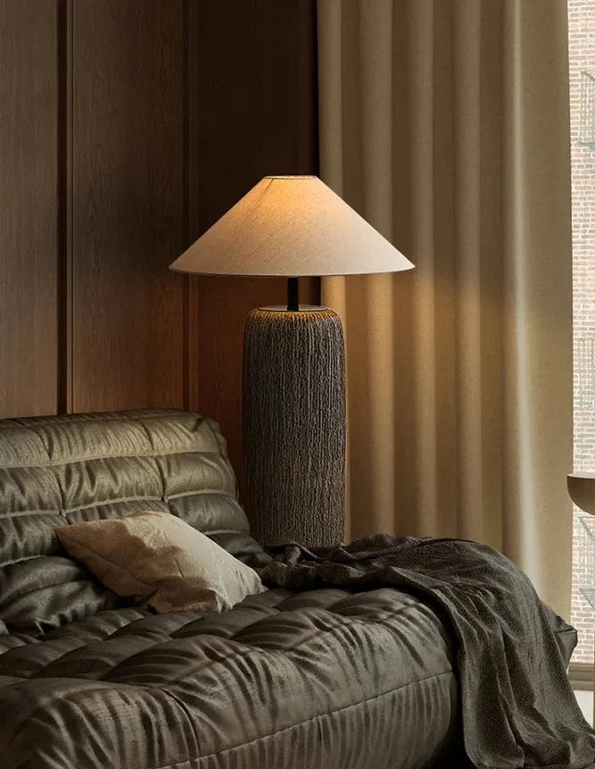 Japans Keramiek Vloerlamp Rustieke Stijl 40-110 cm Woonkamer Hoekverlichting Warm Sfeerlicht Staande Lamp | Sansoti