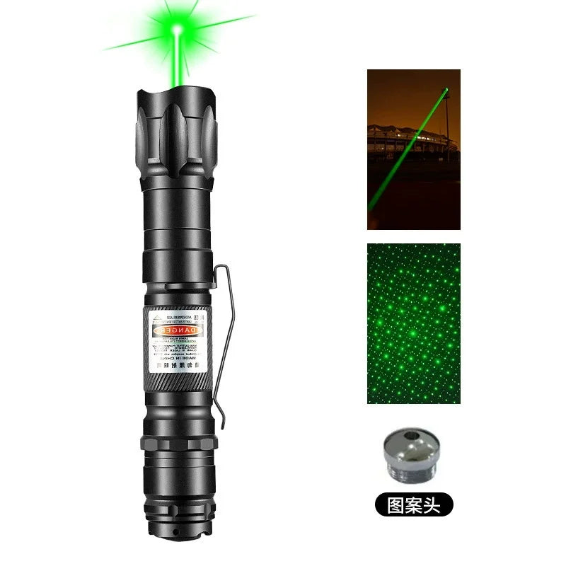 Verstelbare Laserpen voor Katten Groen en Rood Licht Interactief Speelgoed met Focusknop voor Huisdieren | Sansoti