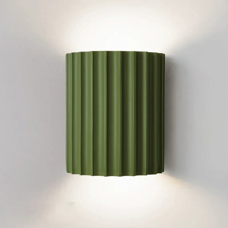 Wandlamp Hars Geribbeld Modern Woonkamer Slaapkamer Hal Up Down Verlichting | Sansoti