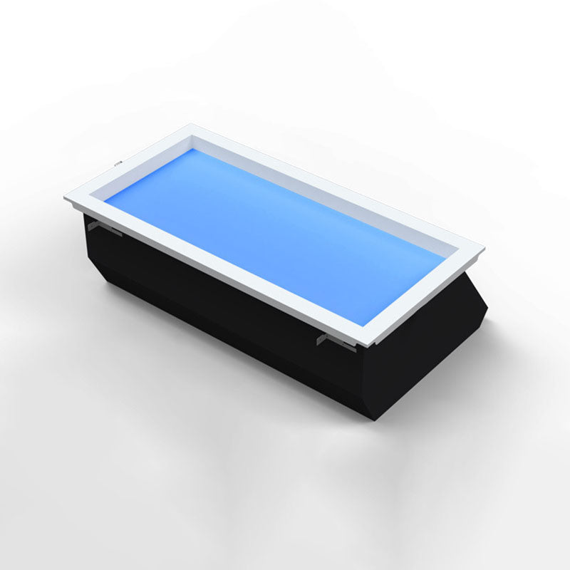 Daglichtlamp Plafond LED Ingebouwd Metaal 60x30cm Woonkamer Slaapkamer Hemelraam Daglicht Simulatie Smart Tuya Dimbaar | Sansoti
