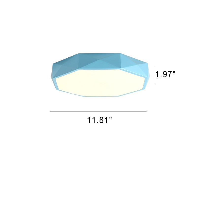 LED Plafondlamp Abstract Scandinavisch Design Warm Licht Acryl IJzer Flush Mount Gangen Woonkamers Slaapkamers | Sansoti