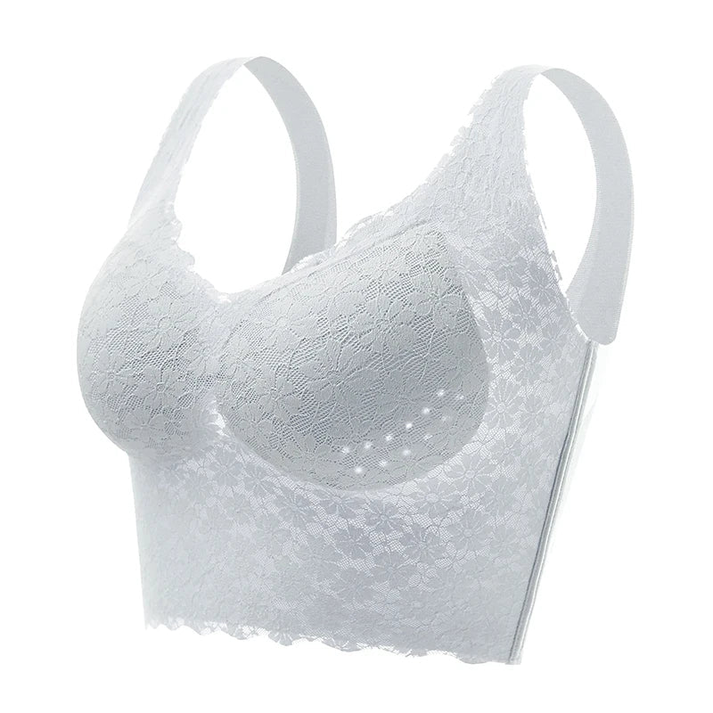 Postuur Correctie BH Draadloos Stretch Ademend Comfort Dag en Nacht Zachte Cup Brede Band Ergonomisch Design | Sansoti