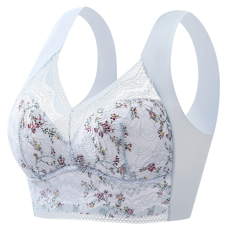 Full-Coverage BH Naadloos Extra Ondersteuning Elastisch Damesondergoed Zwart Beige Dagelijks Comfort | Sansoti