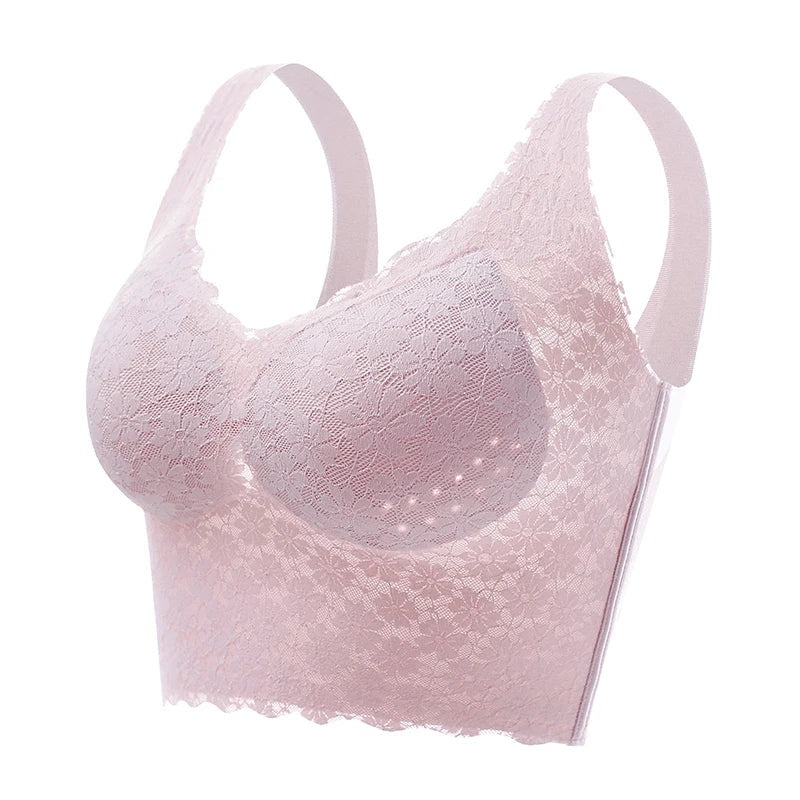 Postuur Correctie BH Draadloos Stretch Ademend Comfort Dag en Nacht Zachte Cup Brede Band Ergonomisch Design | Sansoti