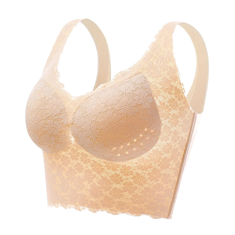 Postuur Correctie BH Draadloos Stretch Ademend Comfort Dag en Nacht Zachte Cup Brede Band Ergonomisch Design | Sansoti