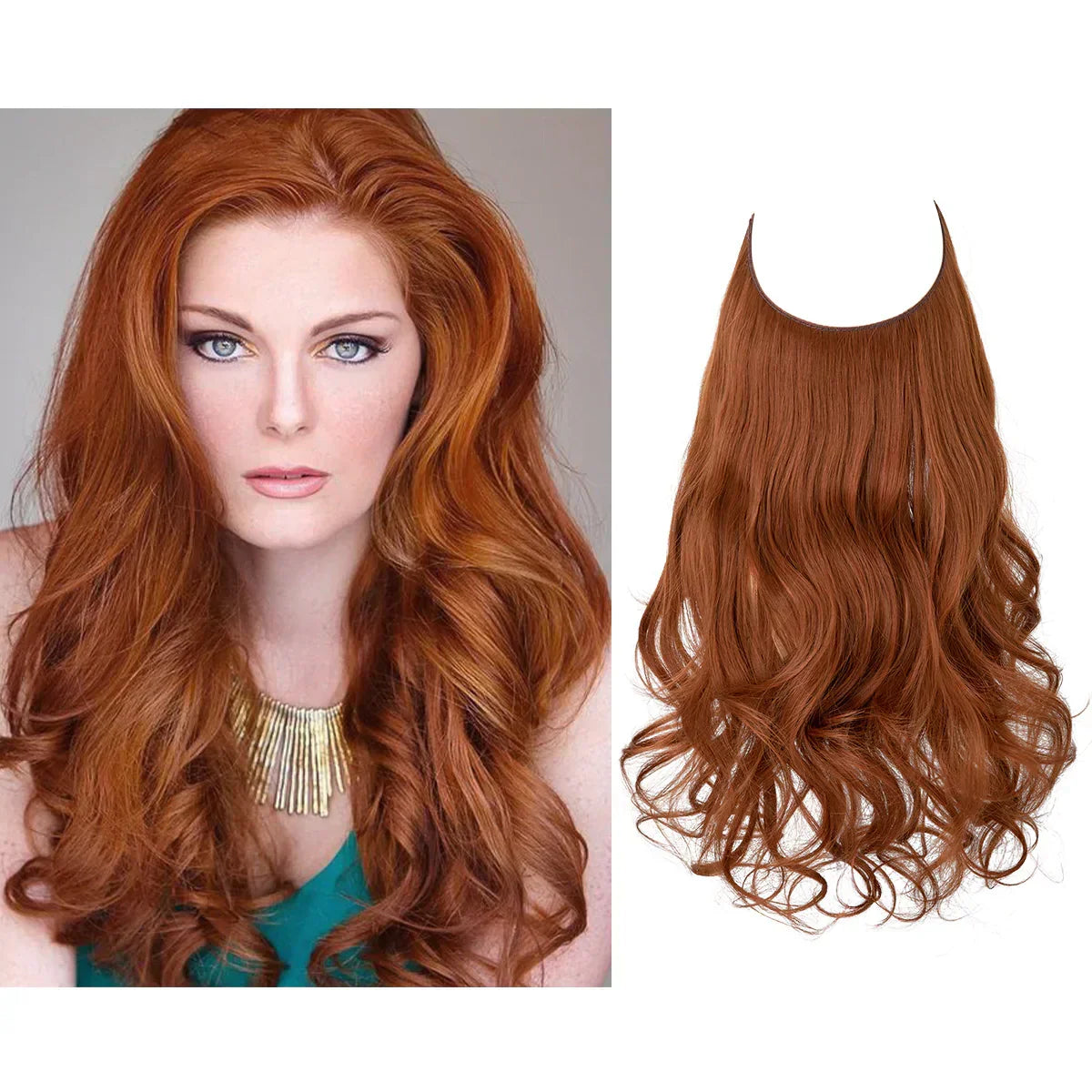 Haarverlängerungen aus Echthaar 100 % natürlich, REMY-Qualität, hitzebeständig, Volumen, langes Haar, 35-45 cm, Clip-In | Sansoti