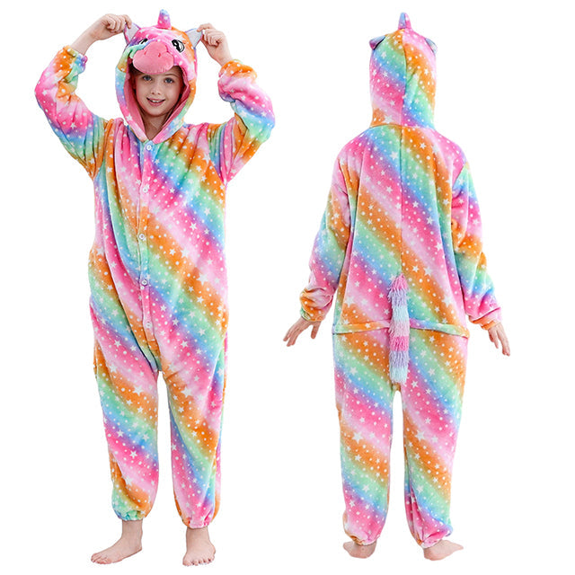 Capybara Flannel Hooded Onesie for Children – Soft Jumpsuit for Dress-Up Parties and Themed Events | Sansoti