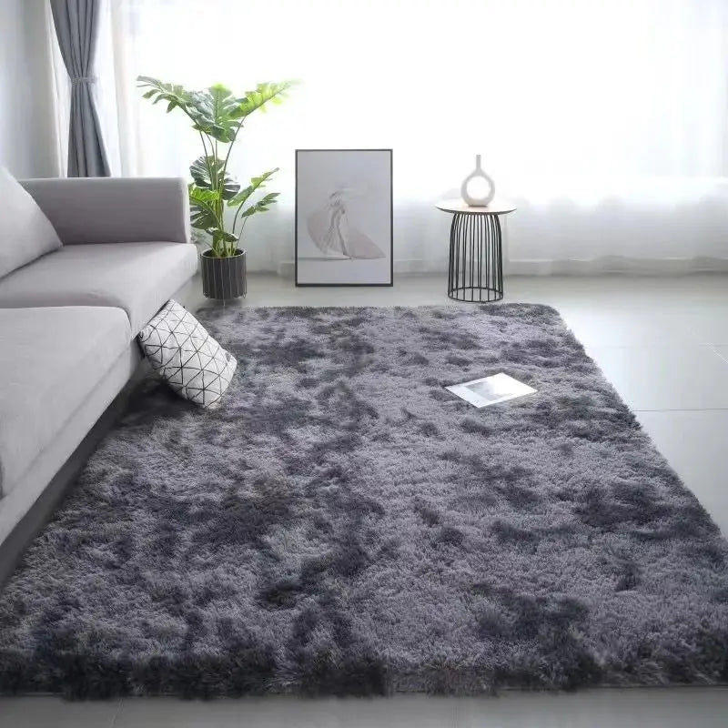 Tapis Tie-Dye en polyester 100x150 cm antidérapant lavable pour chambre à coucher, salon et chambre d’enfant décoratif | Sansoti