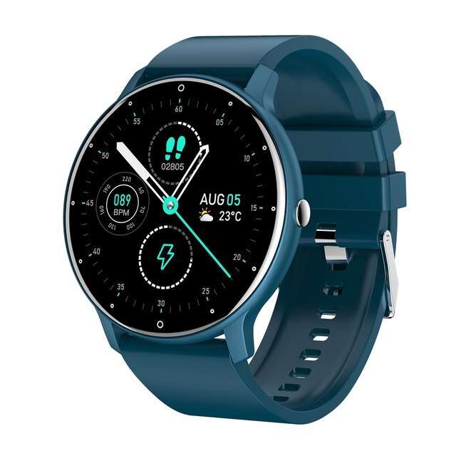 Ultraslanke Smartwatch Fitness Tracker Hartslagmeter Stappenteller Waterdicht IP67 Sport Horloge Activiteit | Sansoti