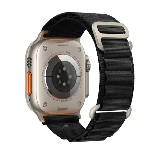 Nylon-Uhrenarmband, sportliche Alpine Loop, verstellbares Smartwatch-Armband für Outdoor-Aktivitäten und den täglichen Gebrauch | Sansoti