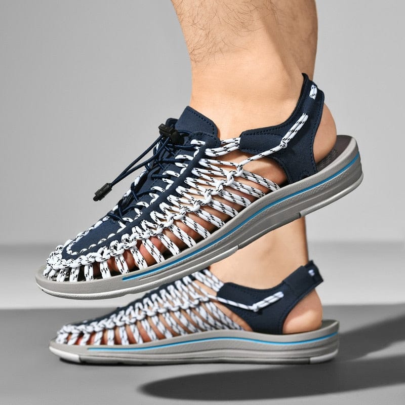 Gevlochten Dames Sandalen – Ademend Design – Lichtgewicht Zomerschoeisel – Flexibele Gummizool – Meerdere Kleuren Verkrijgbaar | Sansoti