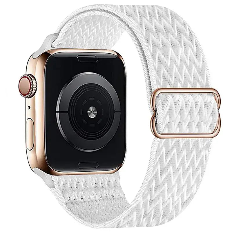 Elastisches Nylon-Smartwatch-Armband Austauschbar Komfortabel Langlebig Sportlich Aktiv | Sansoti