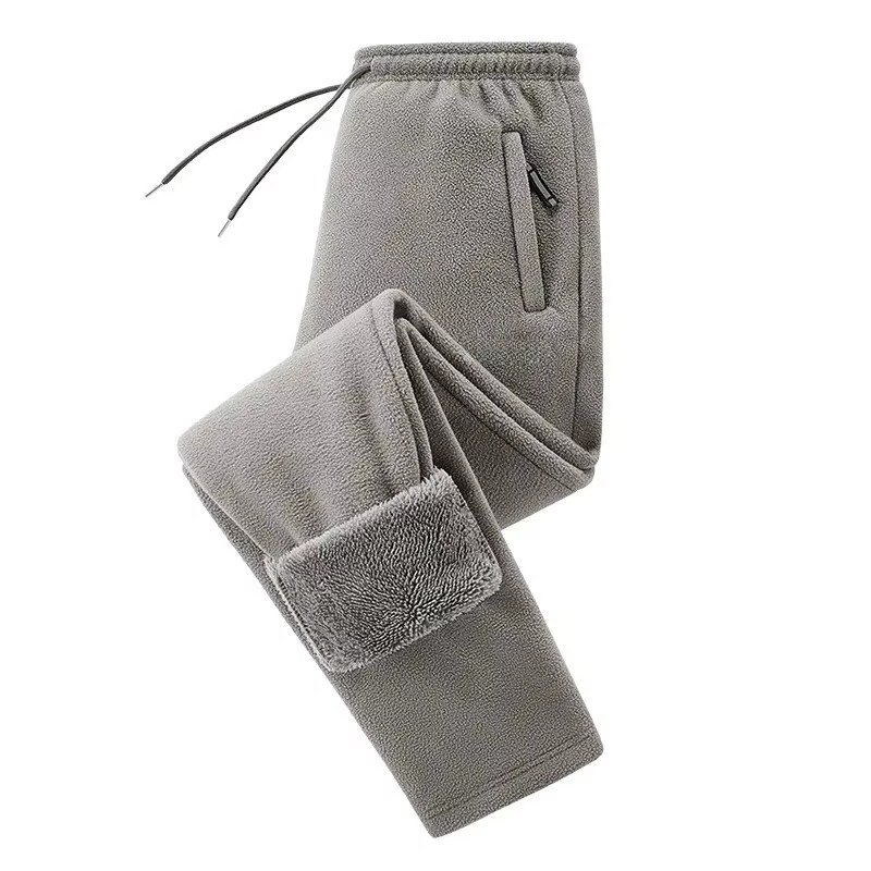 Thermische Sherpa Fleece Broek Heren Winterbroek Gevoerd Warme Vrijetijdsbroek Outdoor Wandelen Camping | Sansoti