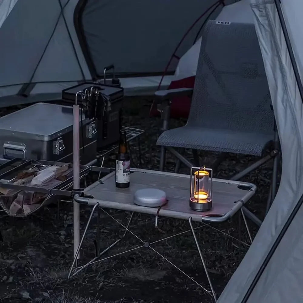 Draagbare Kristallen Tafellamp op Batterijen Dimbaar LED Goud Zilver Zwart Sfeerlamp Draadloos | Sansoti