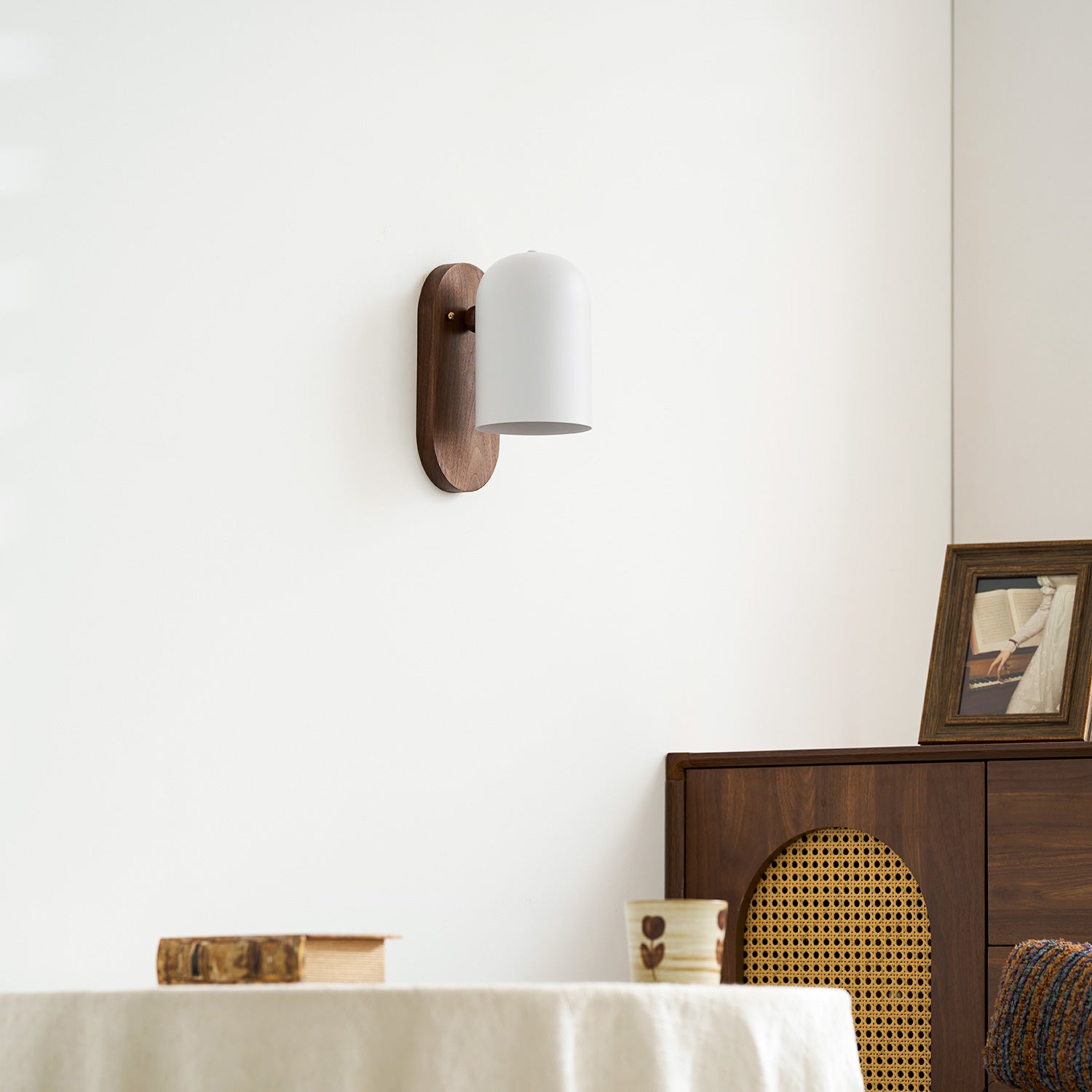 Sables Zen Wandlamp Minimalistisch Metaal Rustgevende Woonkamerverlichting Scandinavische Stijl | Sansoti