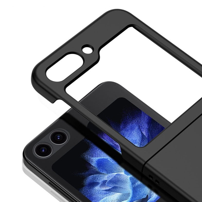 Étui rigide antichocs pour smartphone pliable Bleu Vert Rose Beige Protection Chargement sans fil | Sansoti
