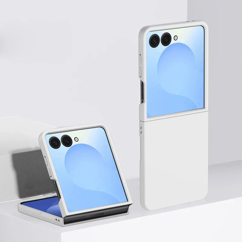 Étui rigide antichocs pour smartphone pliable Bleu Vert Rose Beige Protection Chargement sans fil | Sansoti