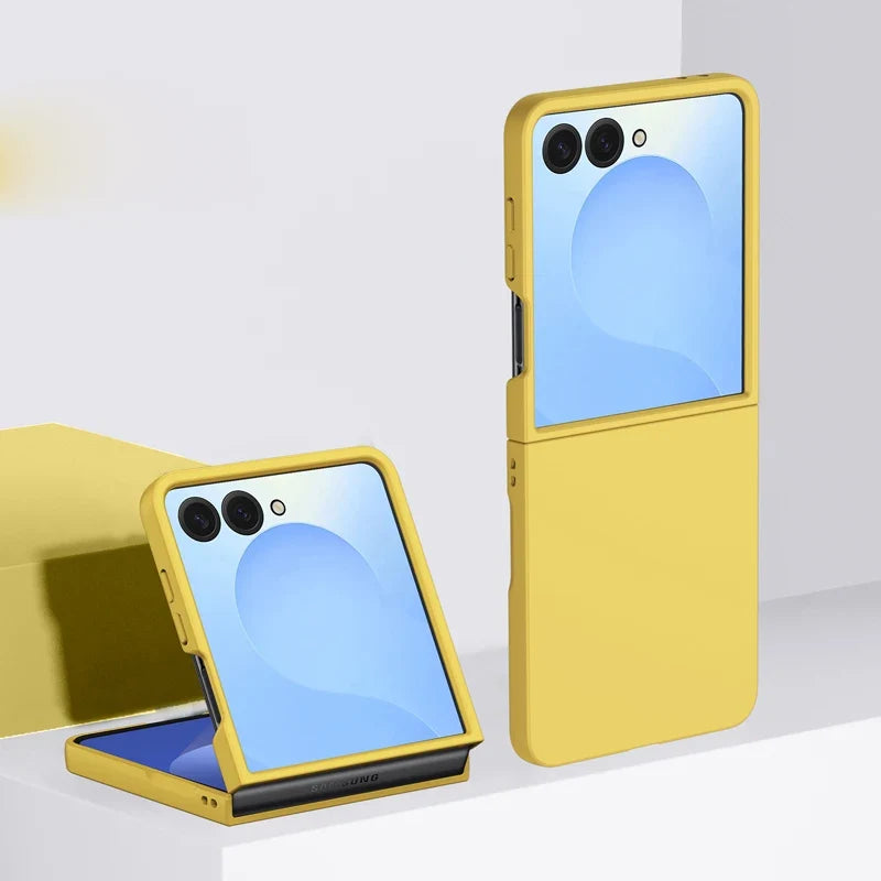Étui rigide antichocs pour smartphone pliable Bleu Vert Rose Beige Protection Chargement sans fil | Sansoti