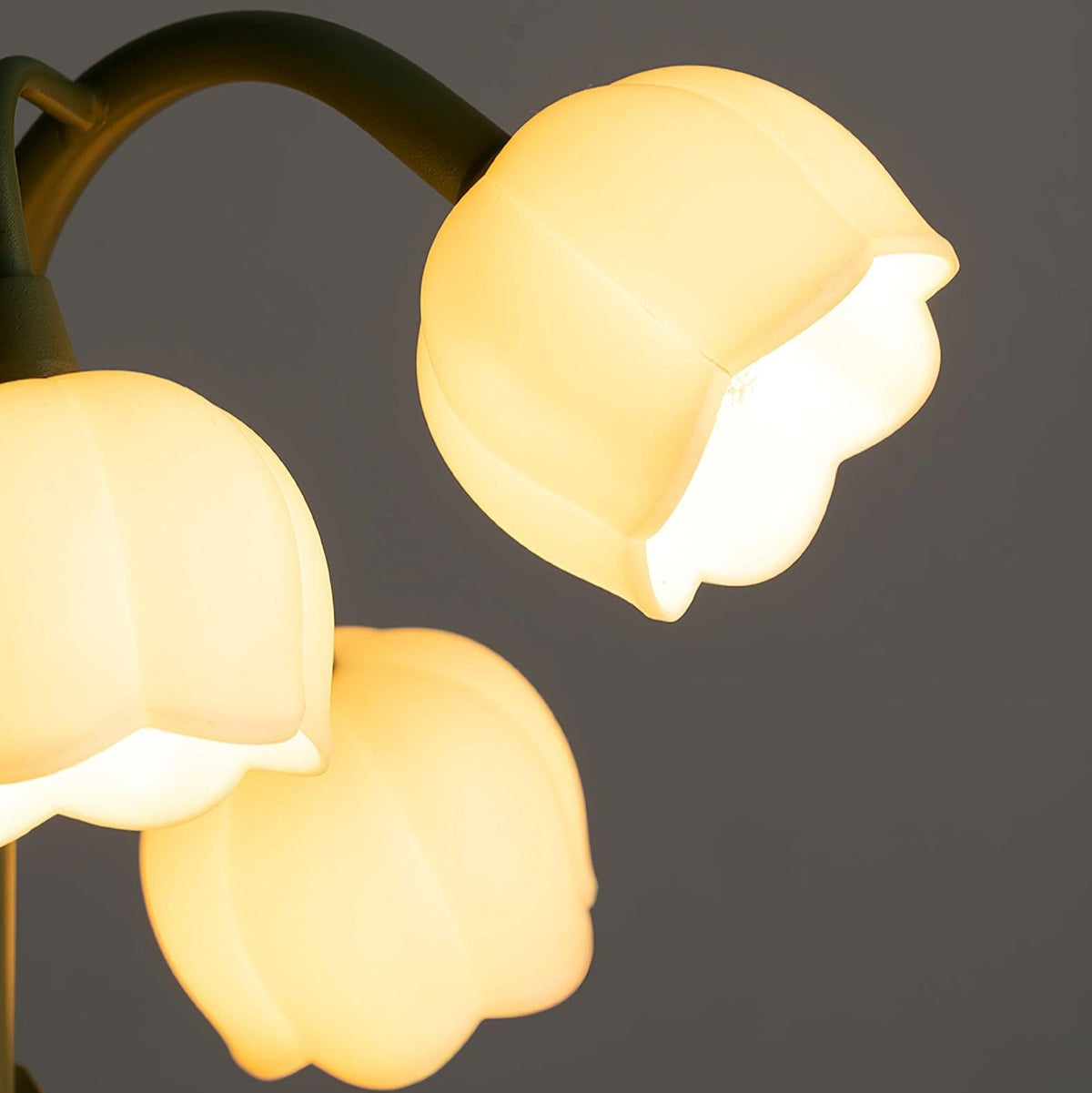 Botanical Wall Lamp Orchid Green Leaf Pattern Bedroom Hallway LED G4 Fitting Natural Ambient Lighting | Sansoti