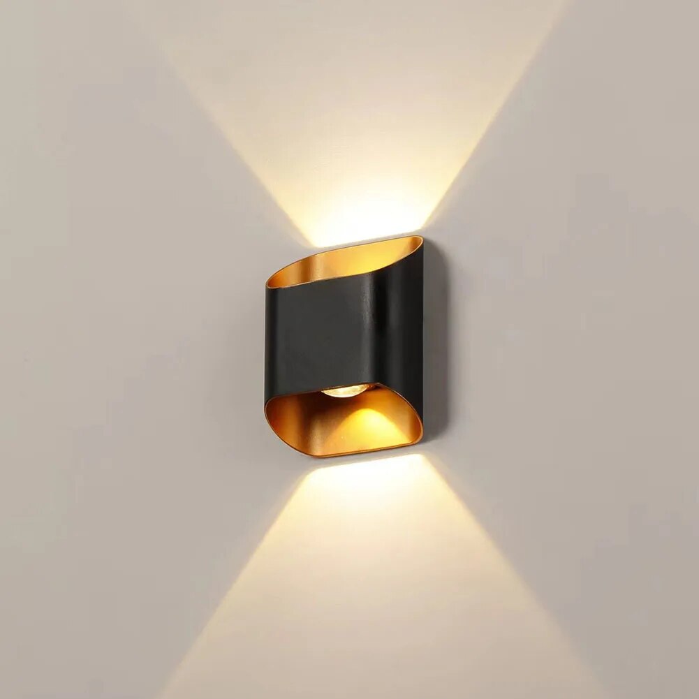 Moderne LED Buitenwandlamp IP65 Waterdicht – Stijlvolle Tuinverlichting voor Gevel & Terras | Sansoti