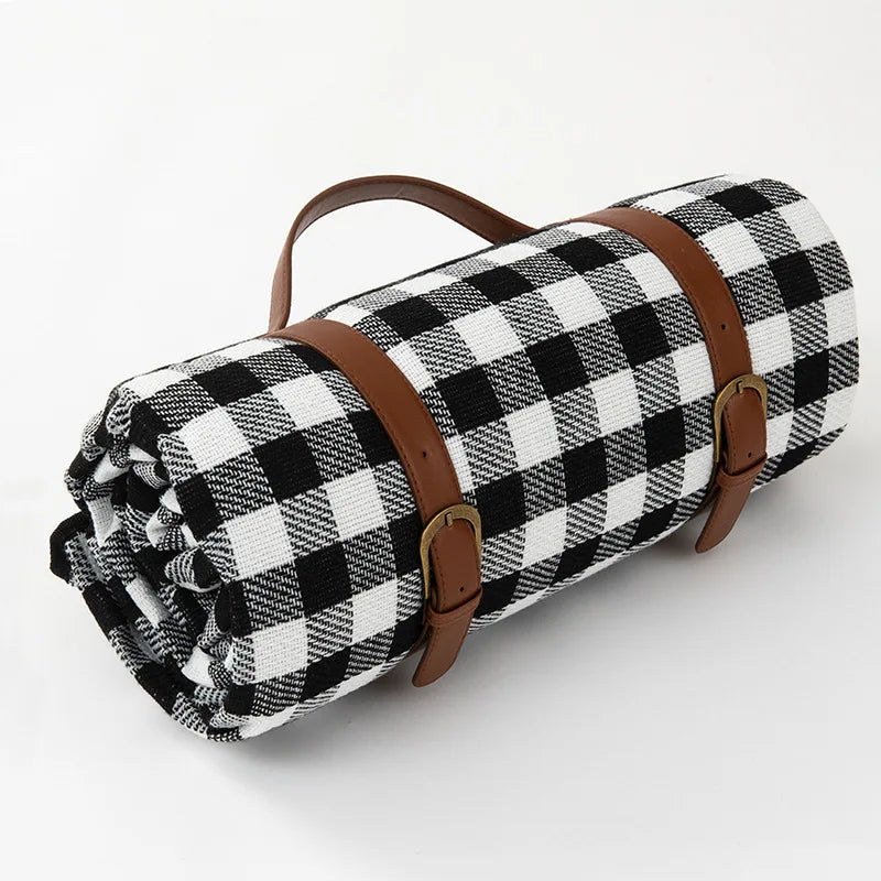 Outdoor Deken Waterdicht 200x200 cm Opvouwbaar Picknick Kleed Camping Strand Park Buitenkleed Isolerend | Sansoti