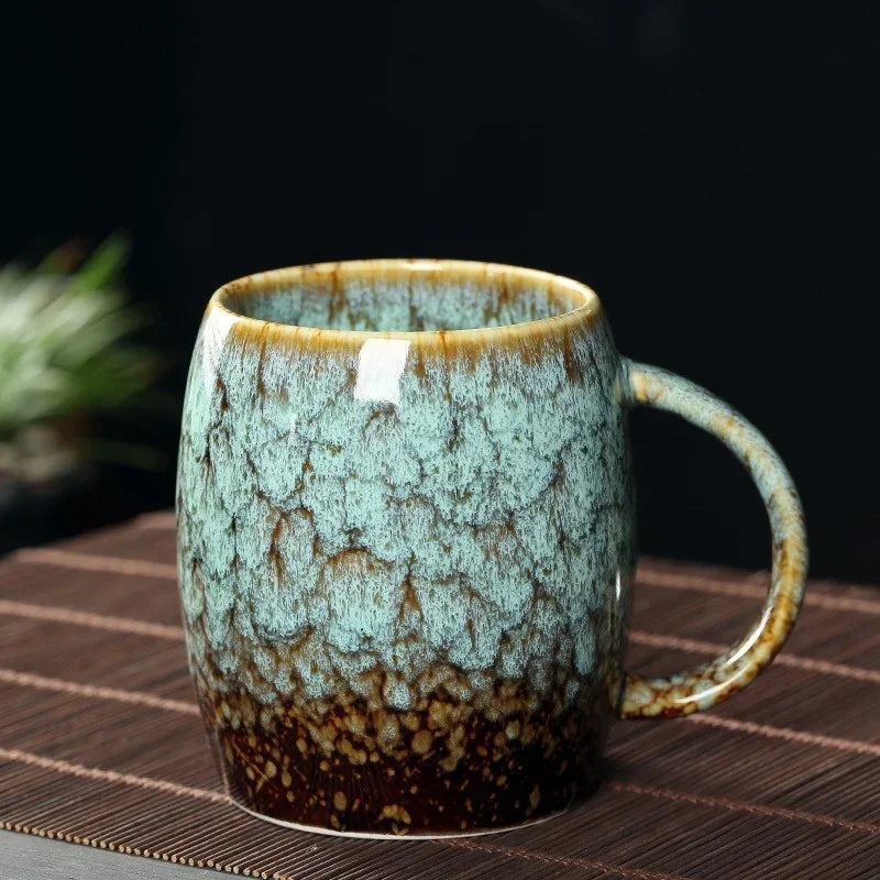 Keramische Koffiemok met Artisanale Afwerking – Tijdloze Elegantie voor Dagelijks Gebruik | Sansoti
