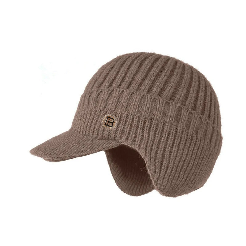 Unisex Knitted Winter Hat with Cuff - Windproof Warm Ice Skating Skiing Outdoor Winter Sports Hiking Snowboarding | Sansoti