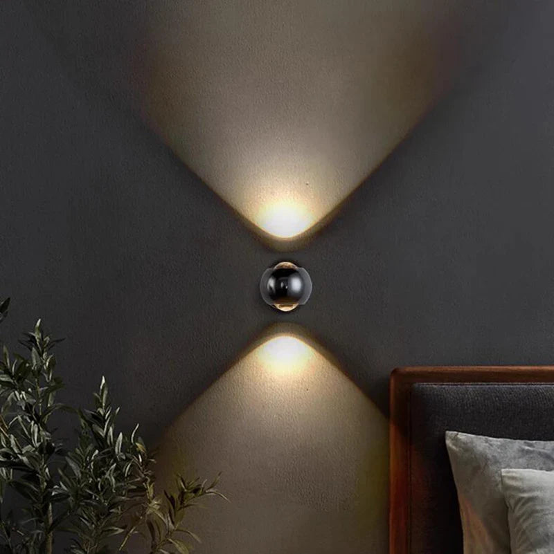 Moderne Wandlamp met LED Verlichting – Messing Afwerking voor Hal & Woonkamer | Sansoti
