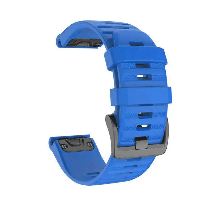 Sportliches Silikon-Uhrenarmband QuickFit Wechselbares Armband für Smartwatch-Fitness 20 mm 22 mm 26 mm | Sansoti