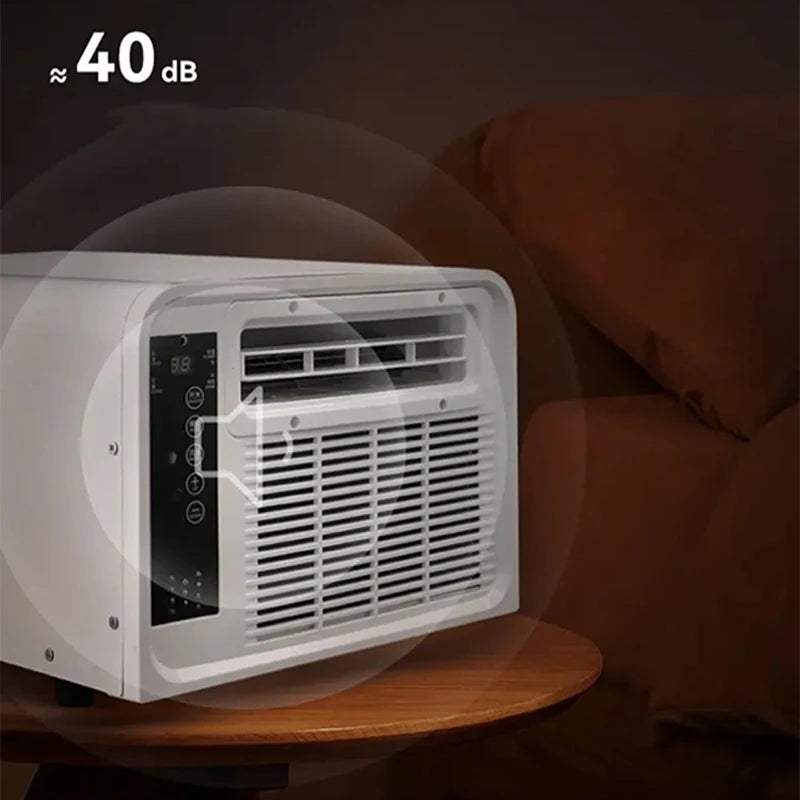 Draagbare Dual-mode Airconditioner met Koel- en Verwarmingsfunctie 1300W | Mobiele Klimaatregeling voor Binnen en Buiten | Sansoti