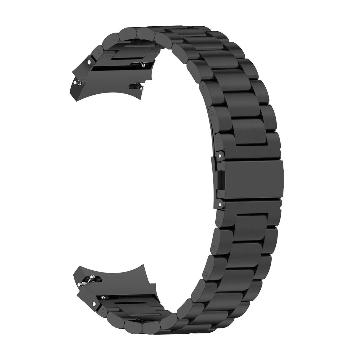 Premium Stainless Steel Leather Watch Band Galaxy Watch 5 40mm 44mm 45mm Pro Adjustable Replaceable Wristband | Sansoti