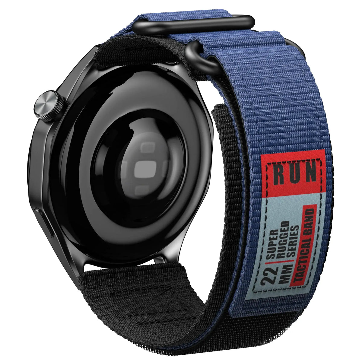 Nylonowy pasek do smartwatcha z rzepem Regulowany 20mm 22mm Sportowy Oddychający Pasek na nadgarstek do biegania Fitness | Sansoti