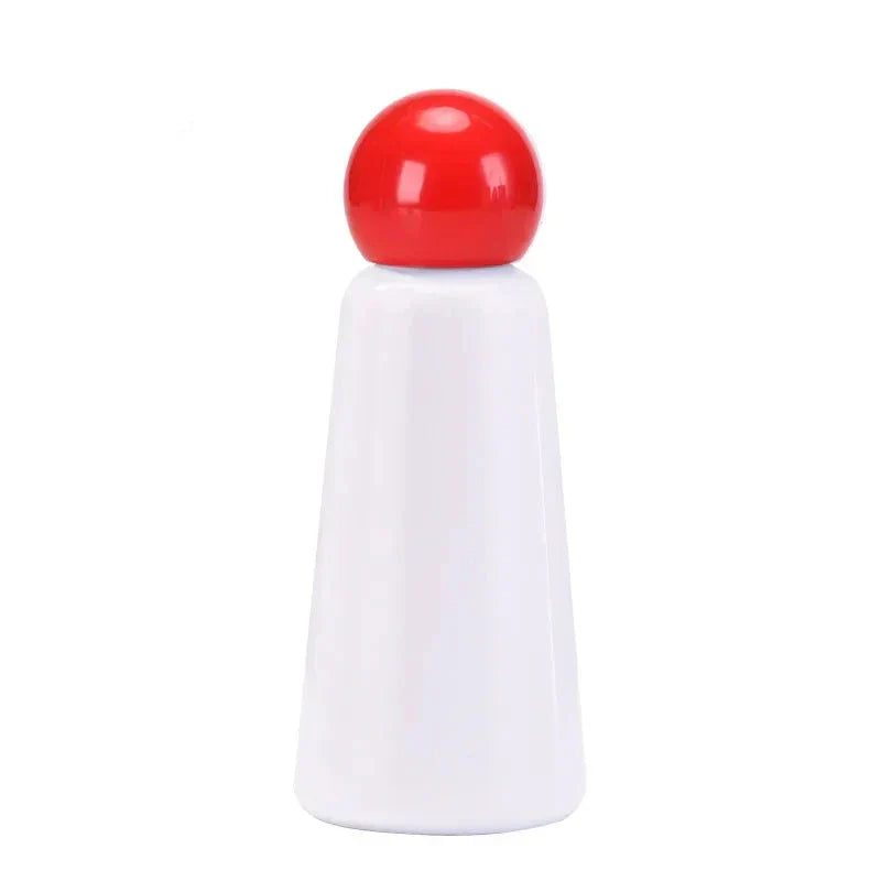 Zweifarbige Edelstahl-Thermosflasche 500ml Isolierflasche Warmhalte-Wasserflasche Sport-Trinkflasche Auslaufsicher Doppelwandig | Sansoti