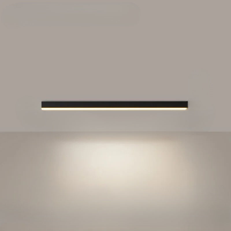 Plafonnier LED design scandinave en aluminium, blanc chaud, à intensité variable, pour salon et chambre, style moderne et élégant | Sansoti