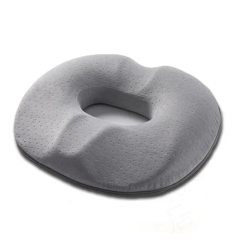 Orthopedisch Zitkussen Memory Foam voor Stuit en Rug Pijnverlichting Ergonomisch Kantoor Thuis Auto Stoel | Sansoti