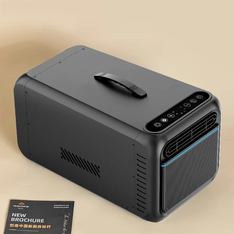 Draagbare Mobiele Airconditioner Koeling Zonder Compressor Buitentent Camping Koelsysteem | Sansoti