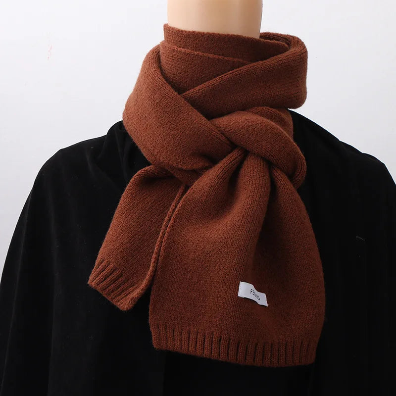 Soft Cashmere-Look Scarf for Women - Winter-Warm Fashion Accessory in 9 Colors - 170x21cm Wrap Styles | Sansoti
