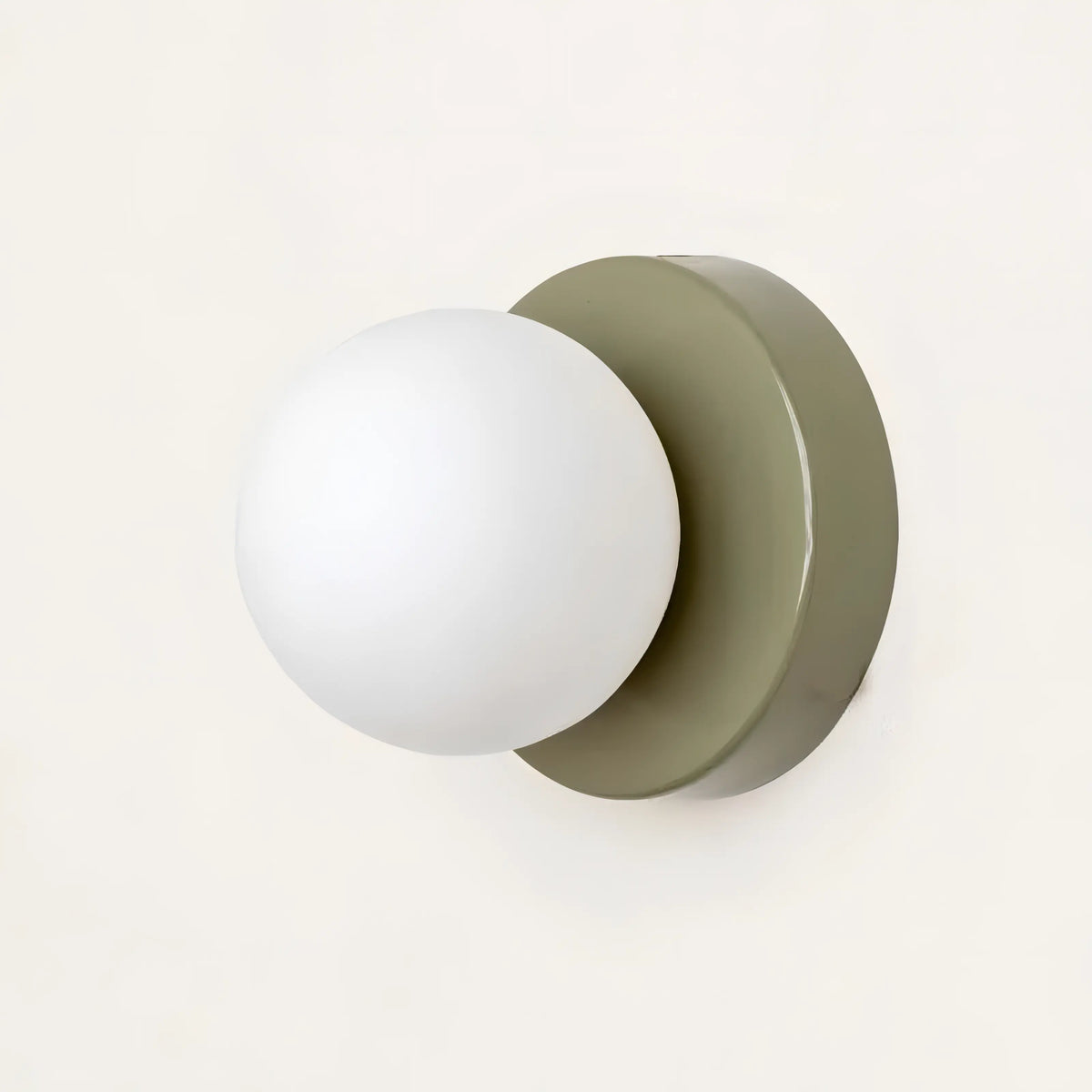 Glass Wall Lamp Scandinavian Design Sleek Metal Frame Subtle Lighting for Living Room Bedroom Hallway | Sansoti