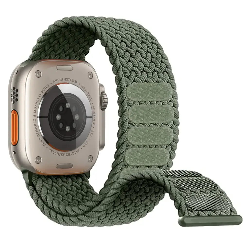 Bracelet de montre en nylon avec fermeture auto-agrippante, respirant et réglable, pour smartwatch et activités sportives | Sansoti