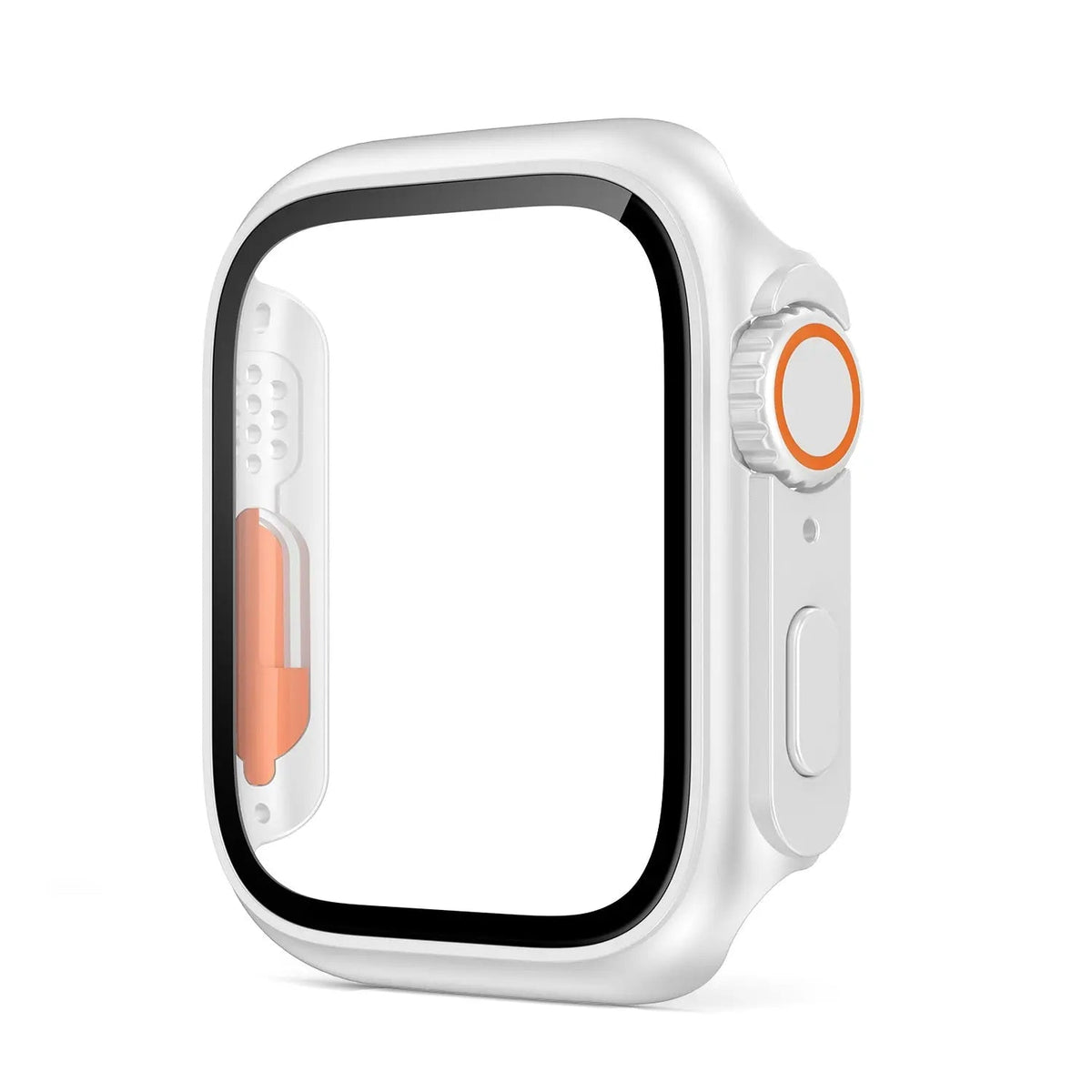Schutzhülle aus gehärtetem Glas für Smartwatch 41-45 mm Displayschutz Kratzfestes Zubehör | Sansoti
