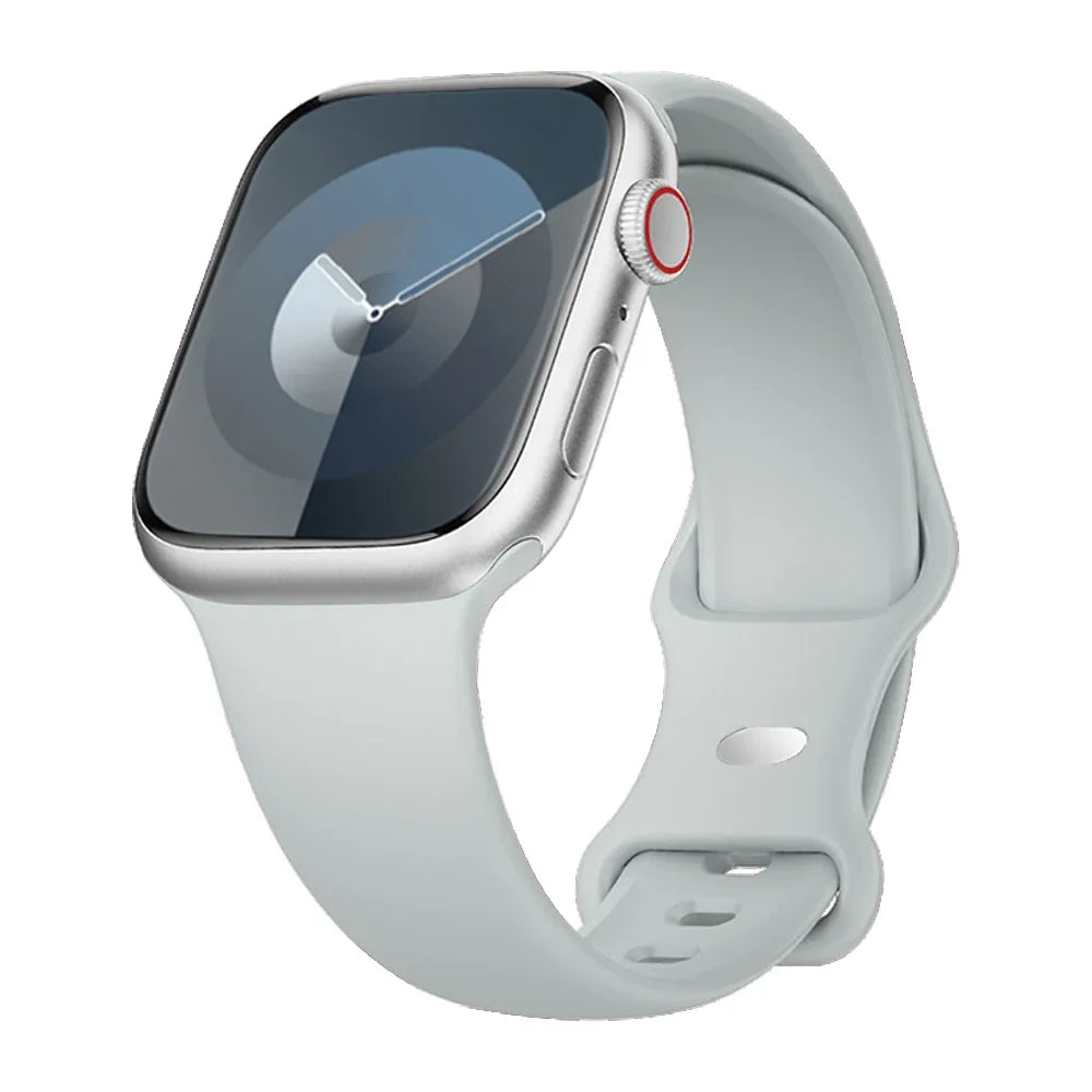 Bracelet de montre en silicone résistant à l’eau, bracelet de sport flexible 38-49 mm pour smartwatch, bracelet de poignet remplaçable et réglable | Sansoti