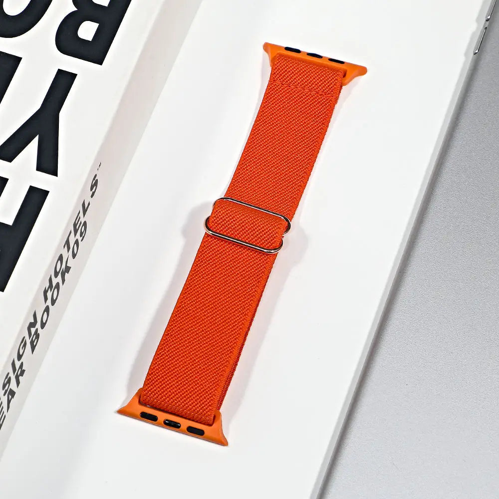 Bracelet sport en nylon pour smartwatch, respirant et réglable, bracelet de montre élégant et confortable pour une utilisation quotidienne | Sansoti