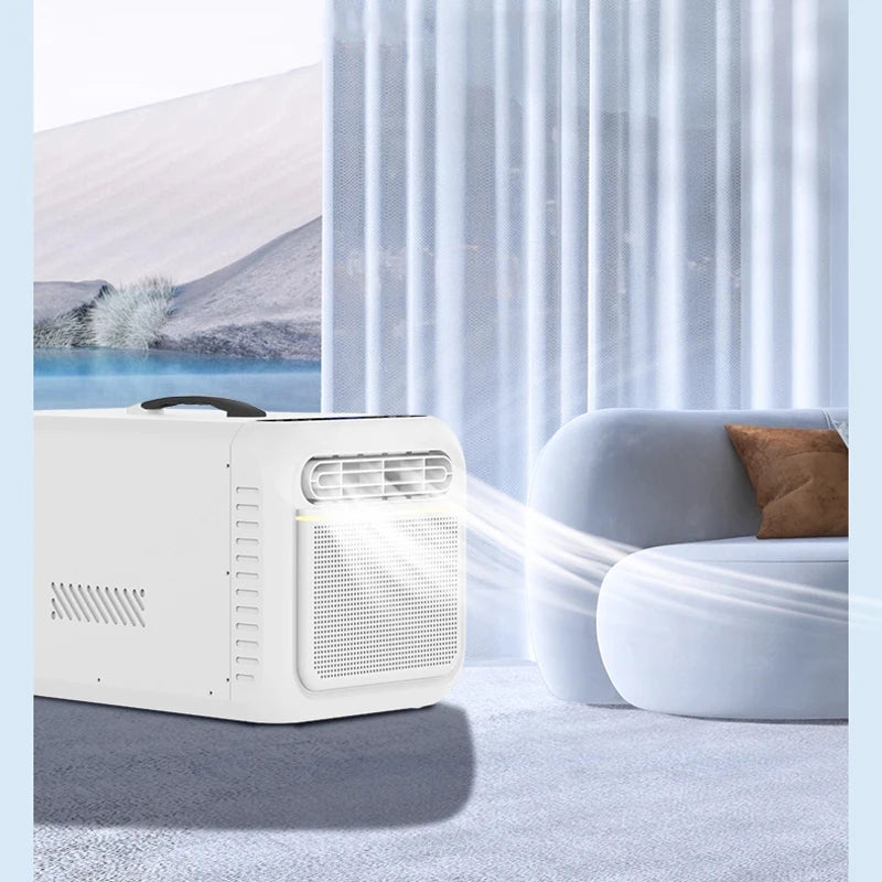 Draagbare Mobiele Airconditioner Koeling Zonder Compressor Buitentent Camping Koelsysteem | Sansoti